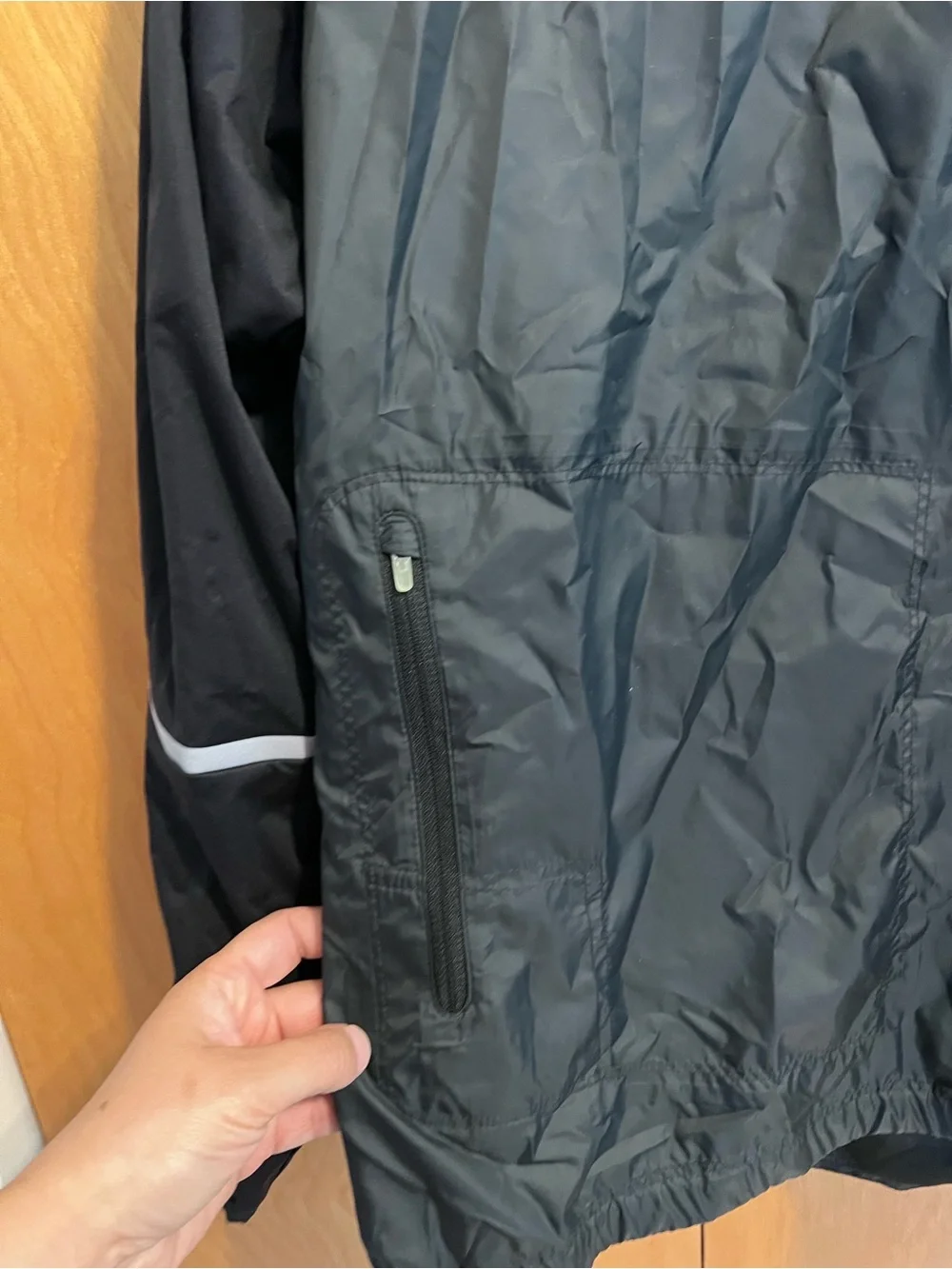 Nike windbreaker black